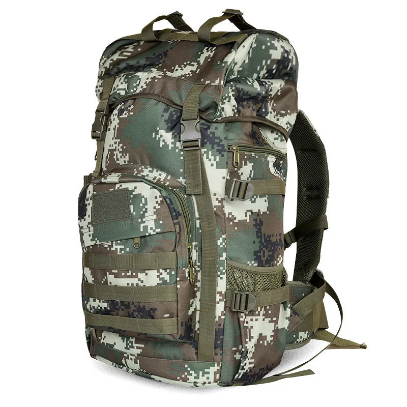 

50L Military Men Tactical Backpacks Climbing Travel Rucksack Outdoor New Camouflage Shoulder Hiking Camping Bags Large Capacity