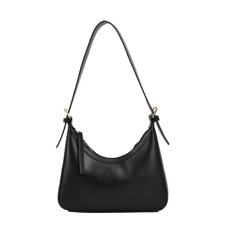 

Модная седельная сумка для женщин, тоут из искусственной кожи в Корейском стиле, универсальная сумочка на плечо под подмышек, подходящая ко всему сумочка