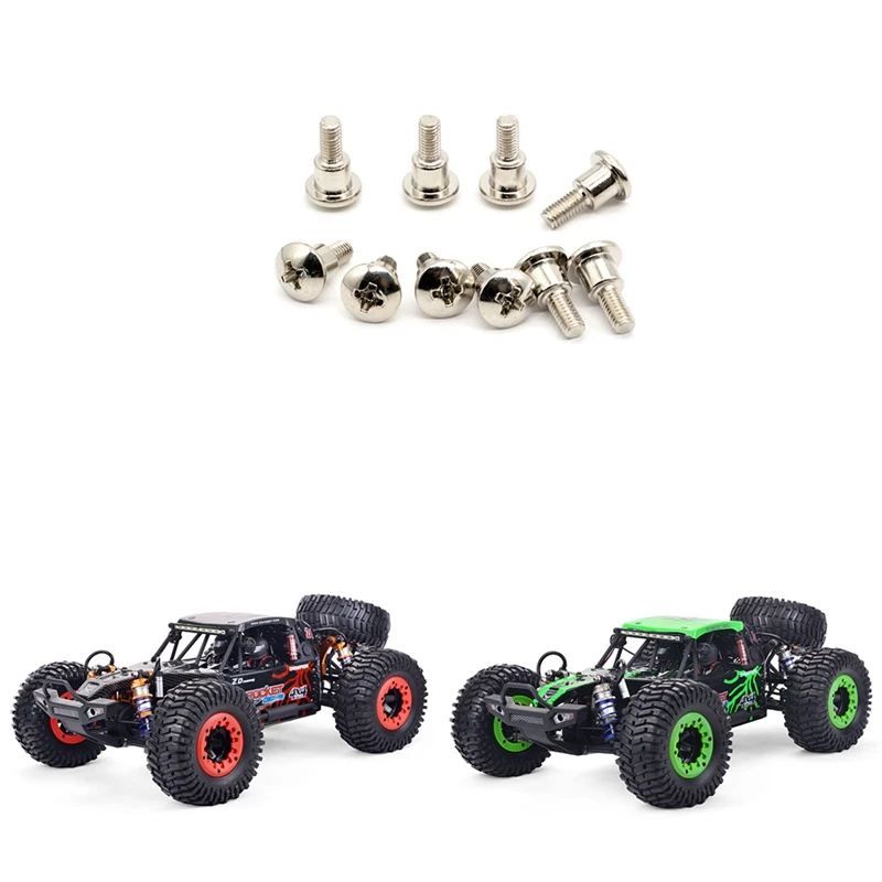 10 шт. металлический винт рулевой тяги M3X4.8 7264 для ZD Racing DBX-10 DBX10 10421-S 9102 1/10 запасные