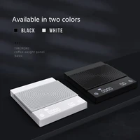 timemore coffee electronic scales pour coffee electronic drip coffees scale with timer 2kg0 1g led smart kitchen scale