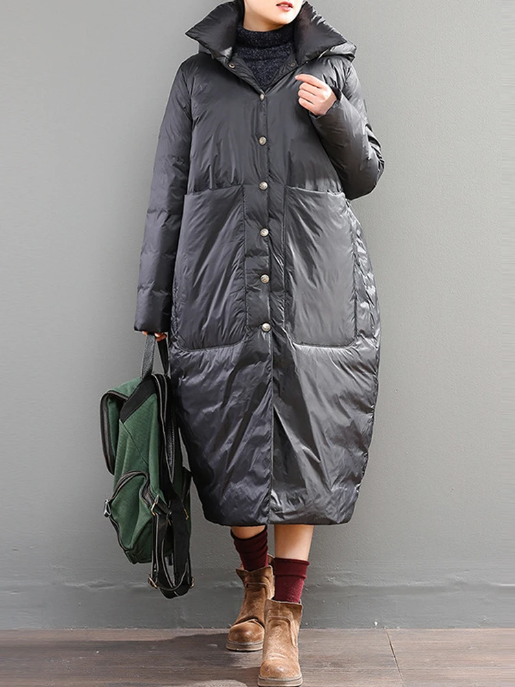 

Высококачественная модная женская зимняя куртка KJMYYX, женские парки на белом утином пуху, пальто, Толстая Толстовка с капюшоном, женская верхняя одежда