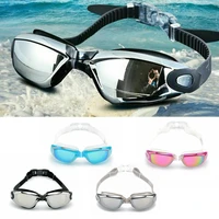 optical swimming goggles men women myopia pool earplug glasses diving eyewear adult swim prescription waterproof profession