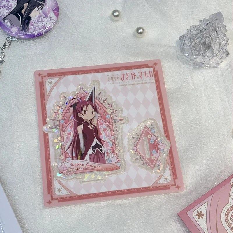 Фото Акриловая подставка Yuangu Goods: Puella Magi Madoka Magica, Homura Akemi – эксклюзивный аниме-мерч в слепом пакете, изысканный подарок для фанатов аниме №5
