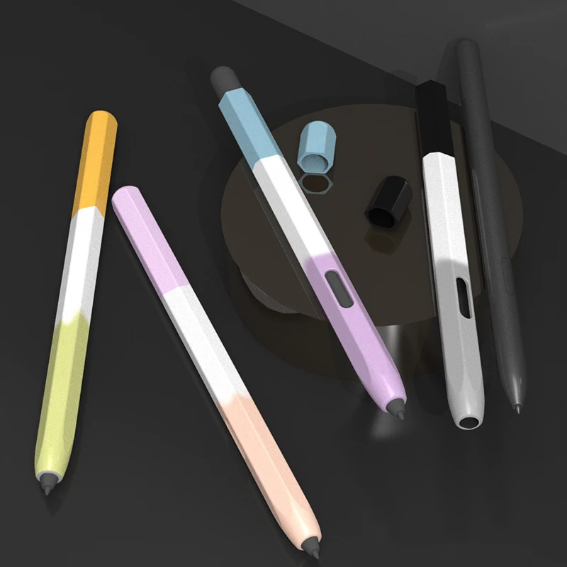 Силиконовый чехол-стилус для Samsung Galaxy Tab S6lite S7 FE S8Plus S9 S10 Ultra