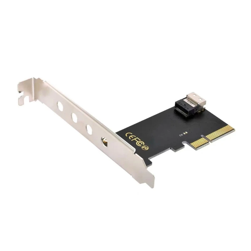 Переходник PCIE 4X SFF-8639 на SFF8654 Slimlines NVME PCIe SSD Converter