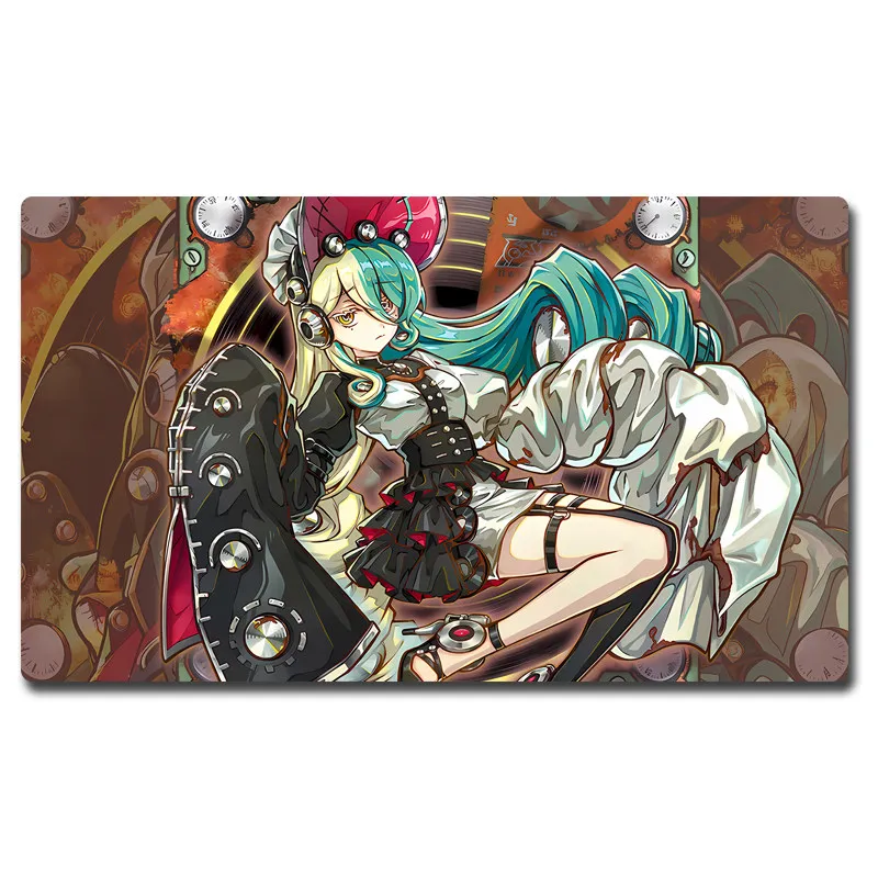 Фото Игровой коврик Yugioh Kewl Tune Rotary Play Mat Yu-Gi-Oh! Коврик для карточных игр TCG OCG, резиновый коврик для дуэлей, коврик для мыши №2