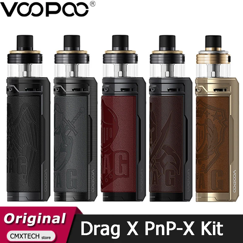 

Original VOOPOO Drag X PnP-X Kit 80W Box MOD Vape 5ml PnP-X Pod Cartridge Fit PnP-VM1 Vm6 Coil Electronic Cigarette Vaporizer