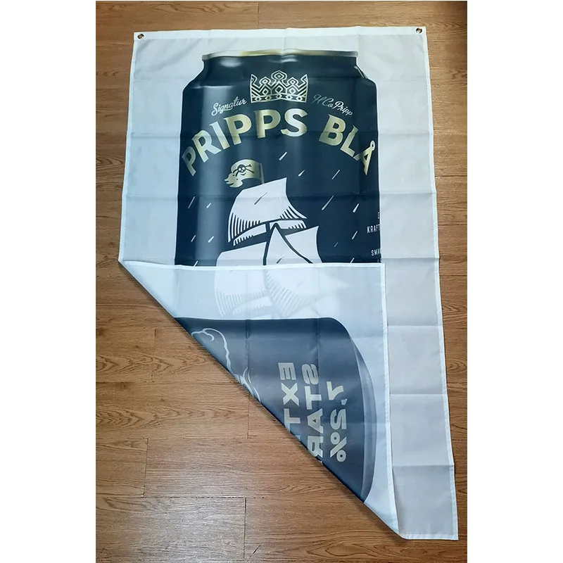 PRIPPS BLAA Beer Flag 3ft*5ft (90*150cm) Size Christmas Decorations for Home Banner Indoor Outdoor Decor BER126 |