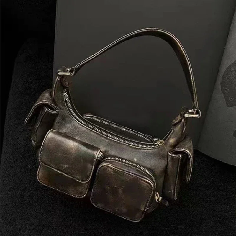 Женская винтажная сумка через плечо