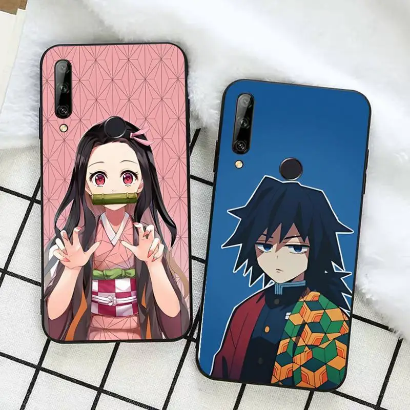 

Anime Demon Slayer Phone Case for Huawei Honor 10 i 8X C 5A 20 9 10 30 lite pro Voew 10 20 V30