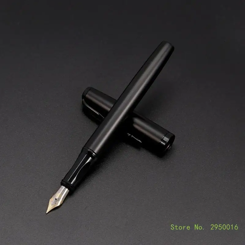 

Металлическая перьевая ручка 0,5 мм, черная