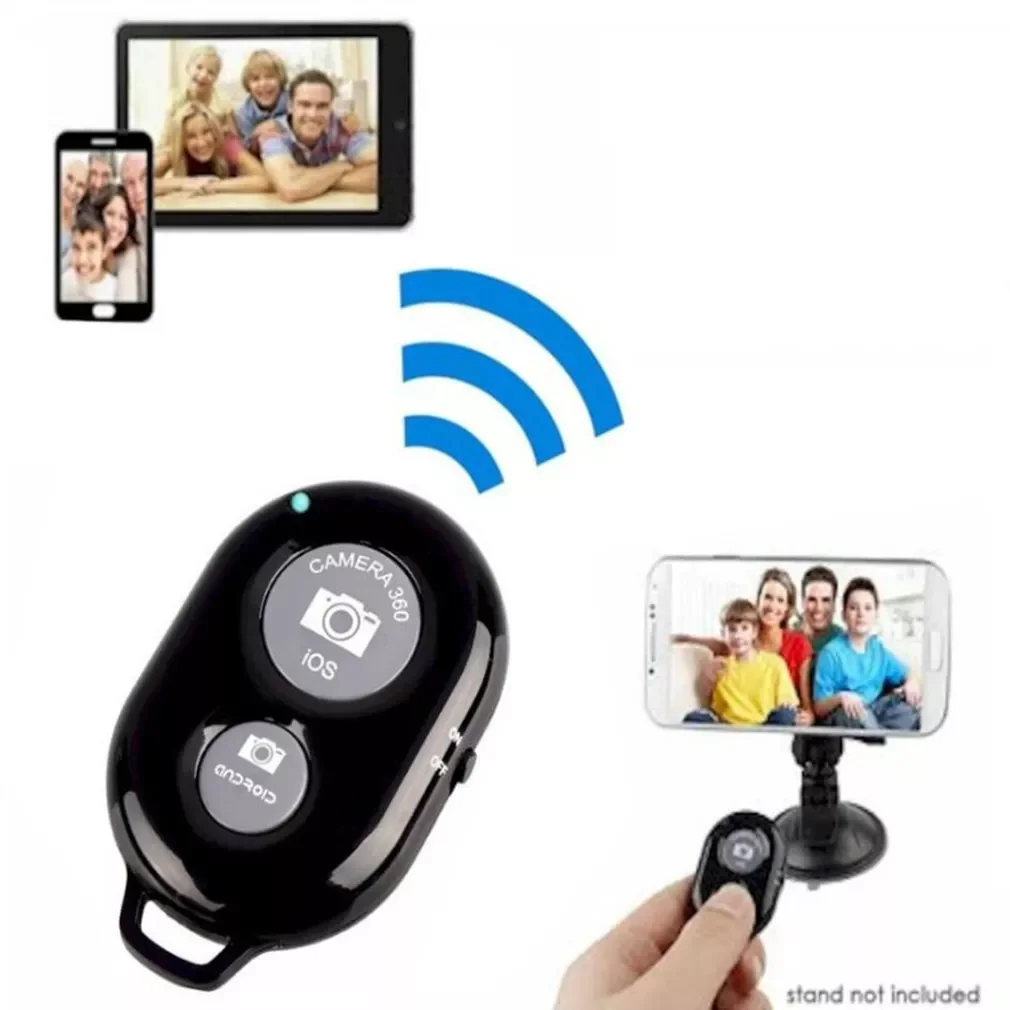 

Wireless Shutter Release Button For Selfie Accessory Camera Controller Adapter Photo Control Bluetooth-compatible Remote Button