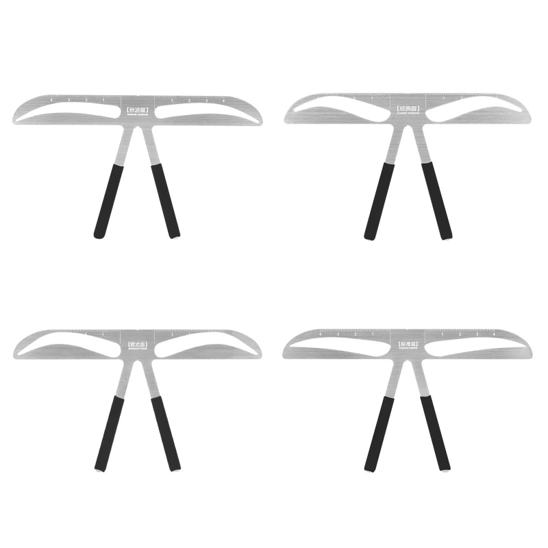 

Линейка для бровей, профессиональная линейка для удлинения бровей, линейка для коррекции бровей, трафарет, косметический аксессуар