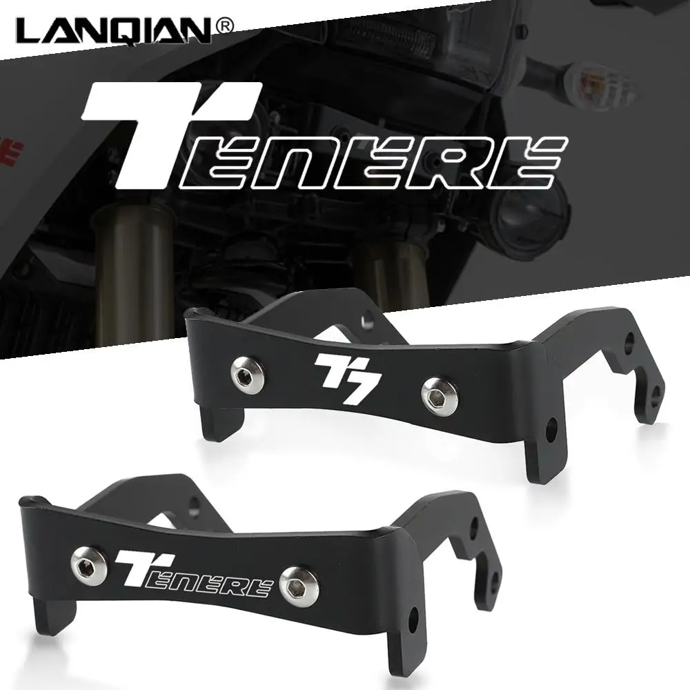 

Motorcycle Light Backet Mount Holder Fog Lamp Bracket For Yamaha Tenere 700 T7 XTZ700 XT700Z TX690Z XTZ690 Tenere 2019 2020 2021