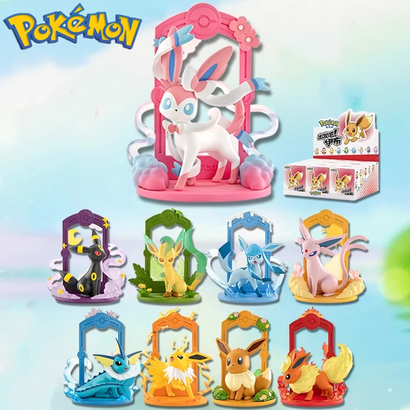 S Sylveon Umbreon Espeon Glacia Leafeon Flareon Action Figurines Anime Pvc Model Statue Doll Toy Kid Gift