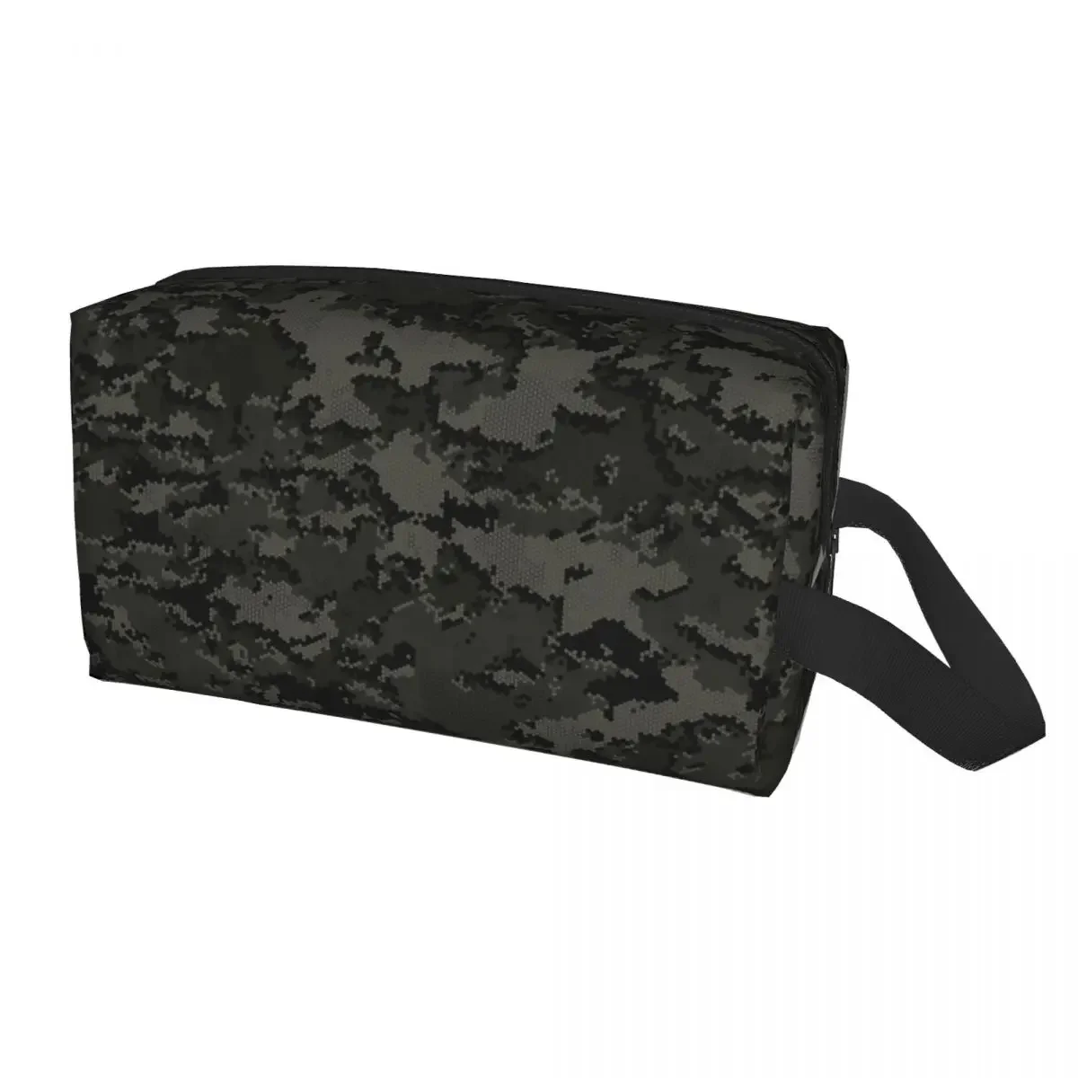 

Blackout Alpha Zulu Camouflage Cosmetic Bag Women Large Capacity Army Military Camo Makeup Case Beauty Storage Toiletry Bags