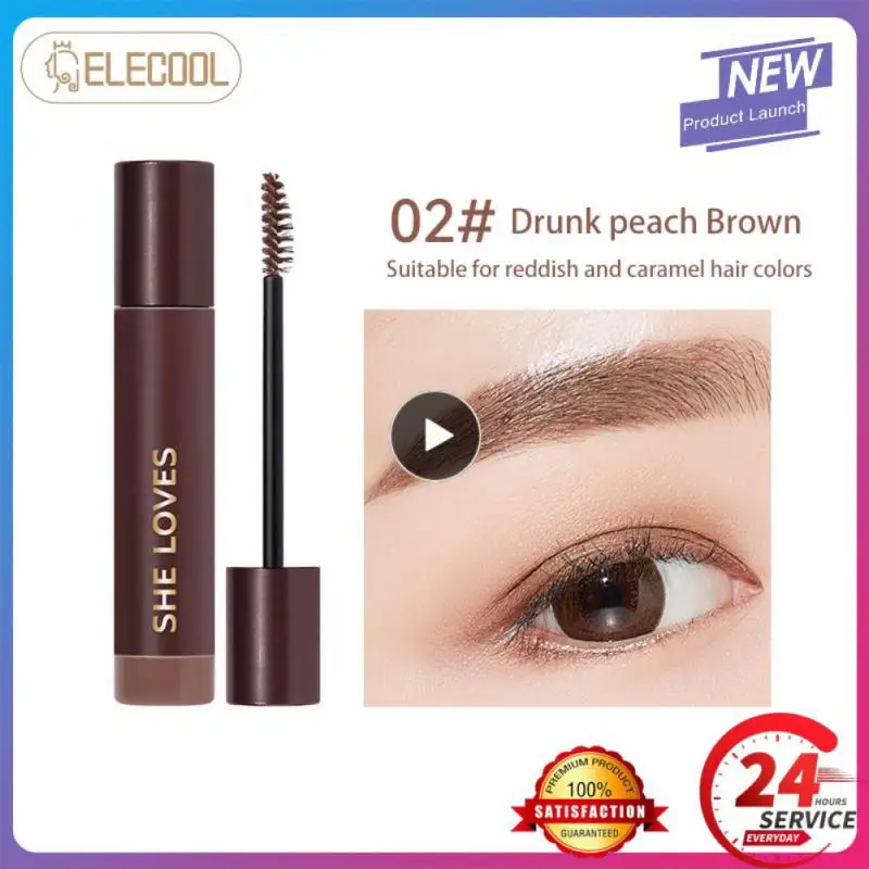 

Eyebrow Cream Waterproof Lasting Sweat-proof Tint Makeup Brush Set Brown Enhancer Eye Brow Wax Dye Cream Paint Cosmetics TSLM1