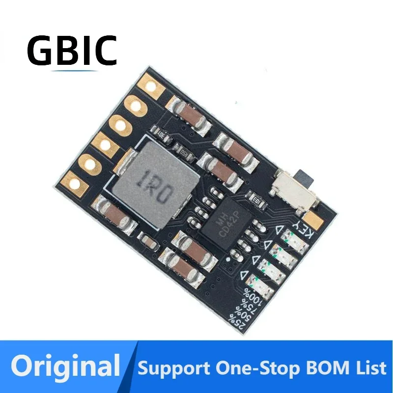 Мобильная плата питания постоянного тока 5 В 2,1 А, 4,2 В, модуль индикатора защиты заряда/разряда, 3,7 В, литиевый 18650