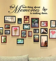 the best thing about memories is making them vinyl wall decals love memories wall quote home art vinyl decal sticker wall decor