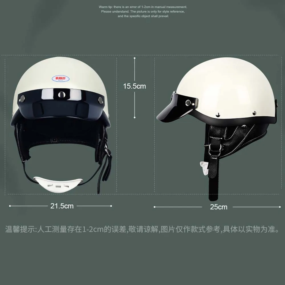 2022 Motorcycle Helmet  Vintage Japanese-style Cascos Para Moto Open Face Scooter Biker Helmet Motorcycle Accessories Men Women enlarge