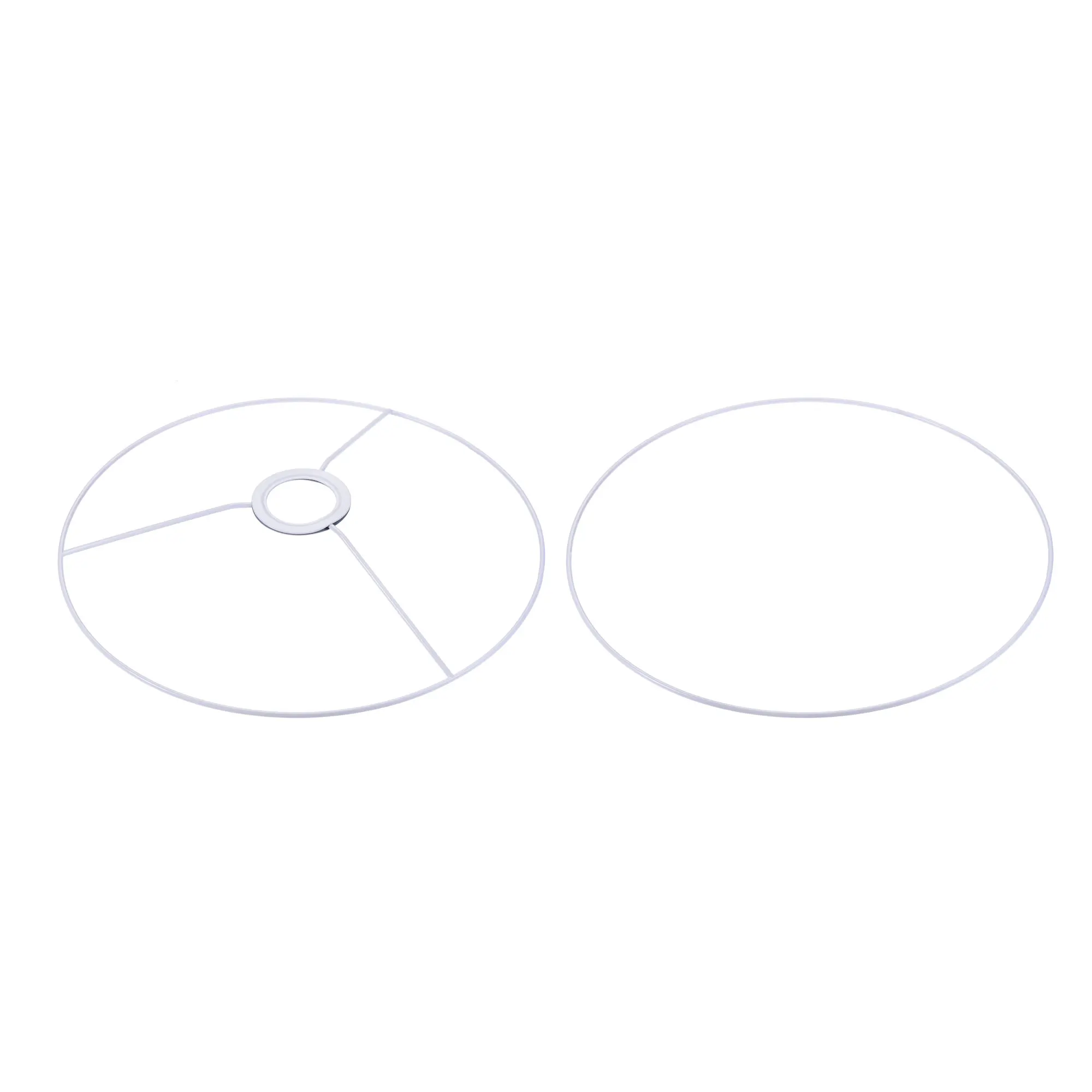 

1Set Cylinder Vintage Lampshade Lamp Iron Frame 300/350/400mm Dia. Lamp Frame Shade Accessories for E26/E27 Lamp Socket