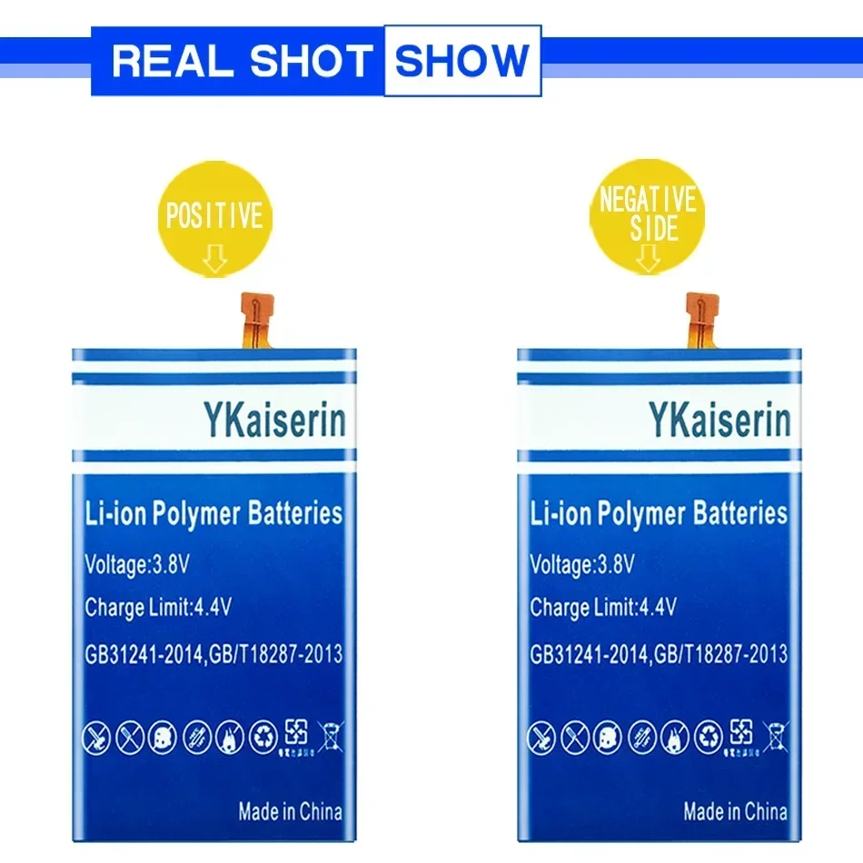 Аккумулятор ykaisсеребристый 2500 мАч/2700 мАч для Samsung Galaxy Z Fold 3