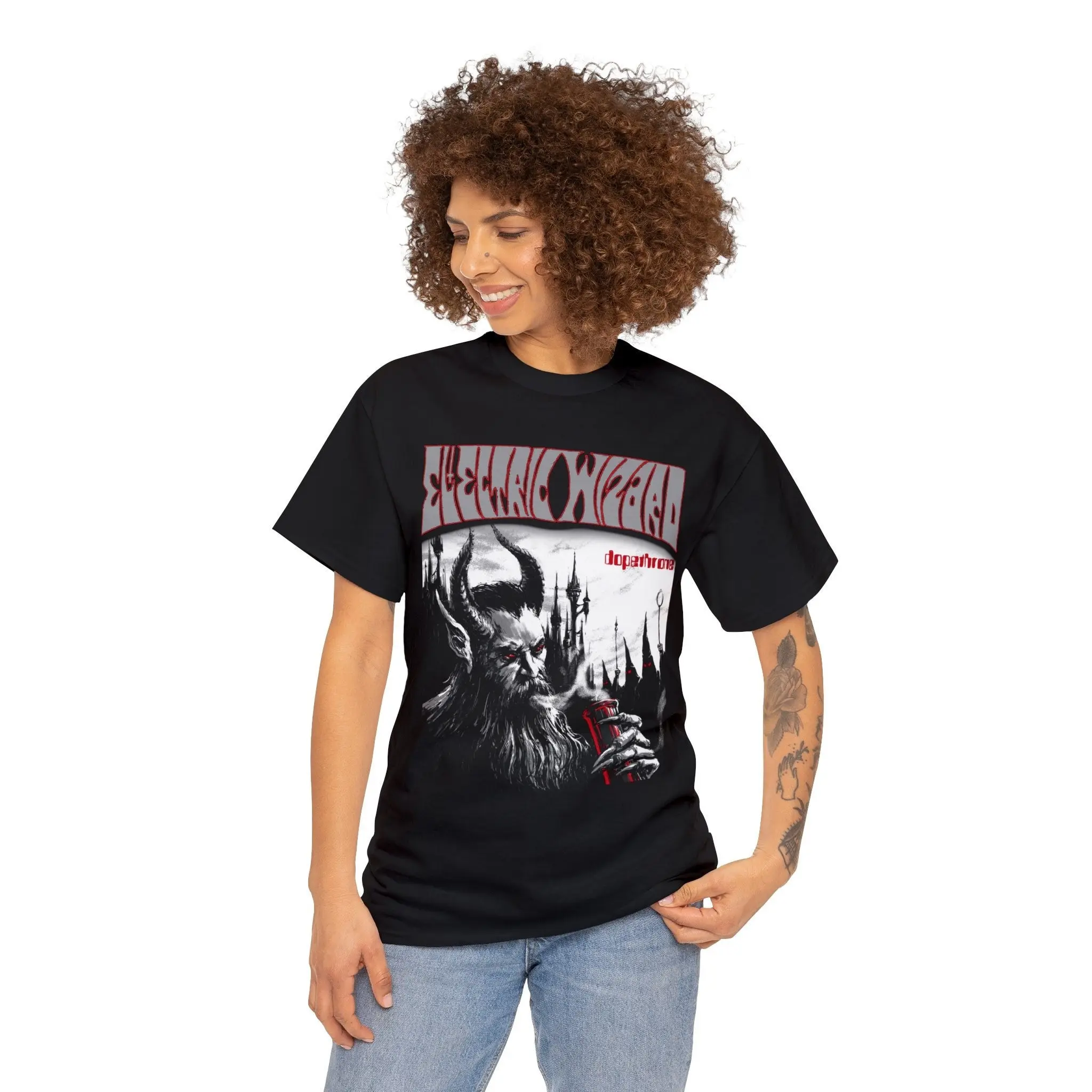 Электрическая футболка Dopethrone все цвета