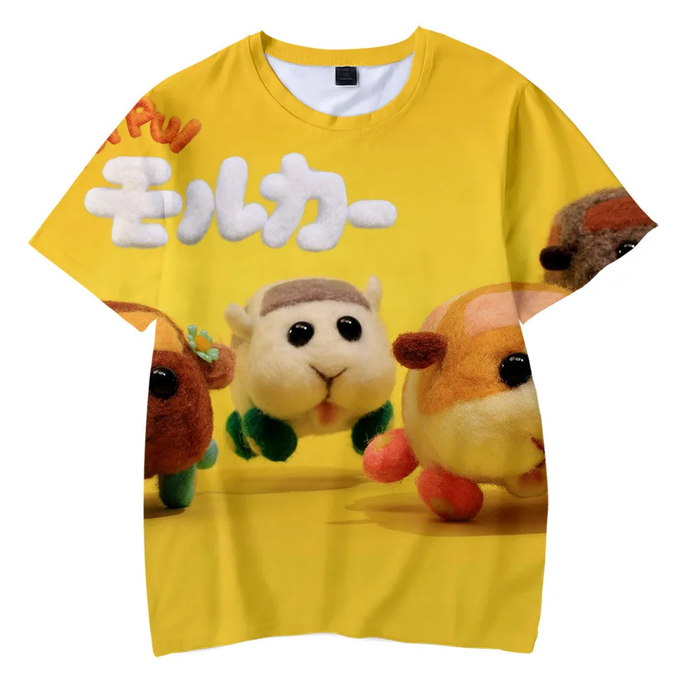 

Anime Pui Pui Molcar 3D Print Kids T Shirt Summer Fashion Cartoons T-shirt Boy Girl Unisex Children's Clothing Tshirt Tops