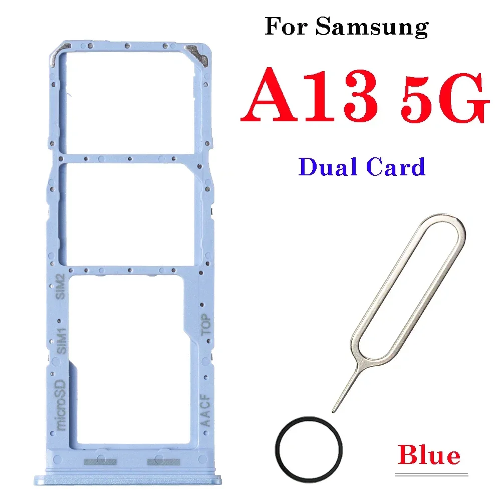 Держатель для двух SIM-карт лоток SD Micro Nano адаптер Samsung Galaxy A13 A22 A32 A33 A52 A70 A72 A80