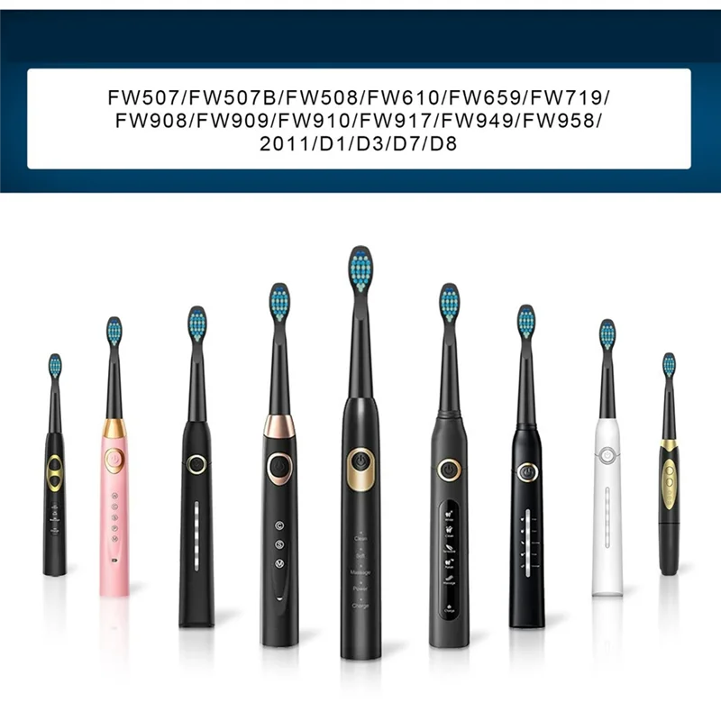 10 шт. сменные головки для электрической зубной щетки