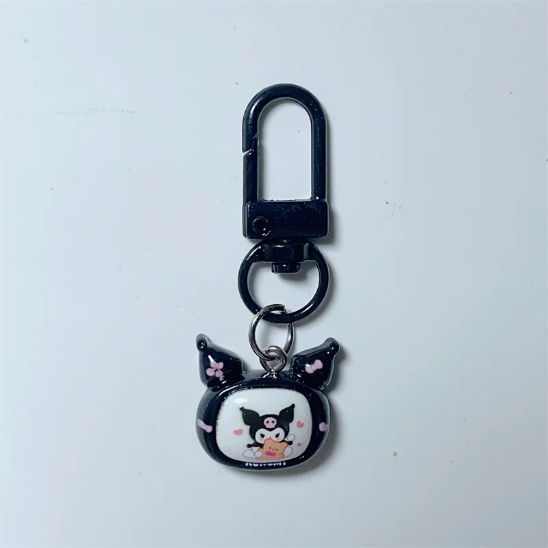 Sanrio Kuromi брелок Kawaii детские игрушки подвеска из смолы для девочек мультфильм