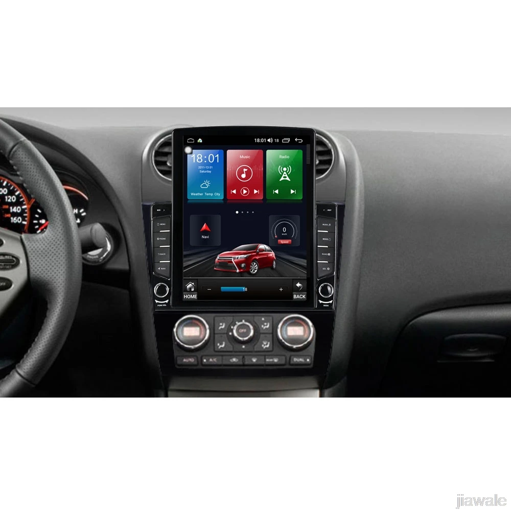 

9.7" octa core tesla style vertical screen Android 10 Car GPS Stereo player for Nissan Altima 2008-2012