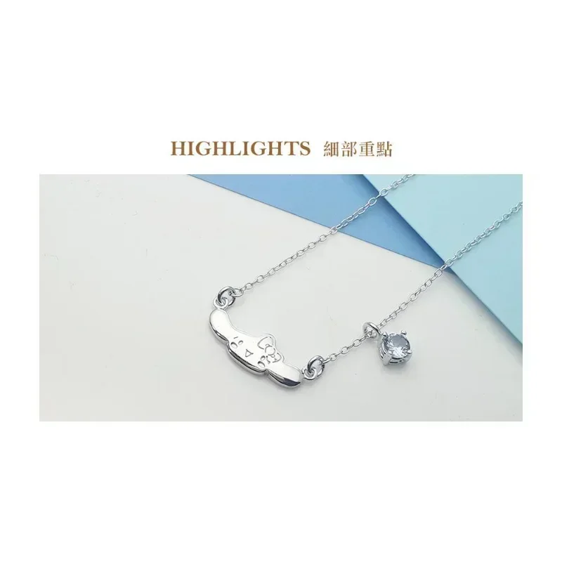 Ювелирные изделия серии Sanrio ювелирные Cinnamoroll Hellokitty ожерелье из стерлингового