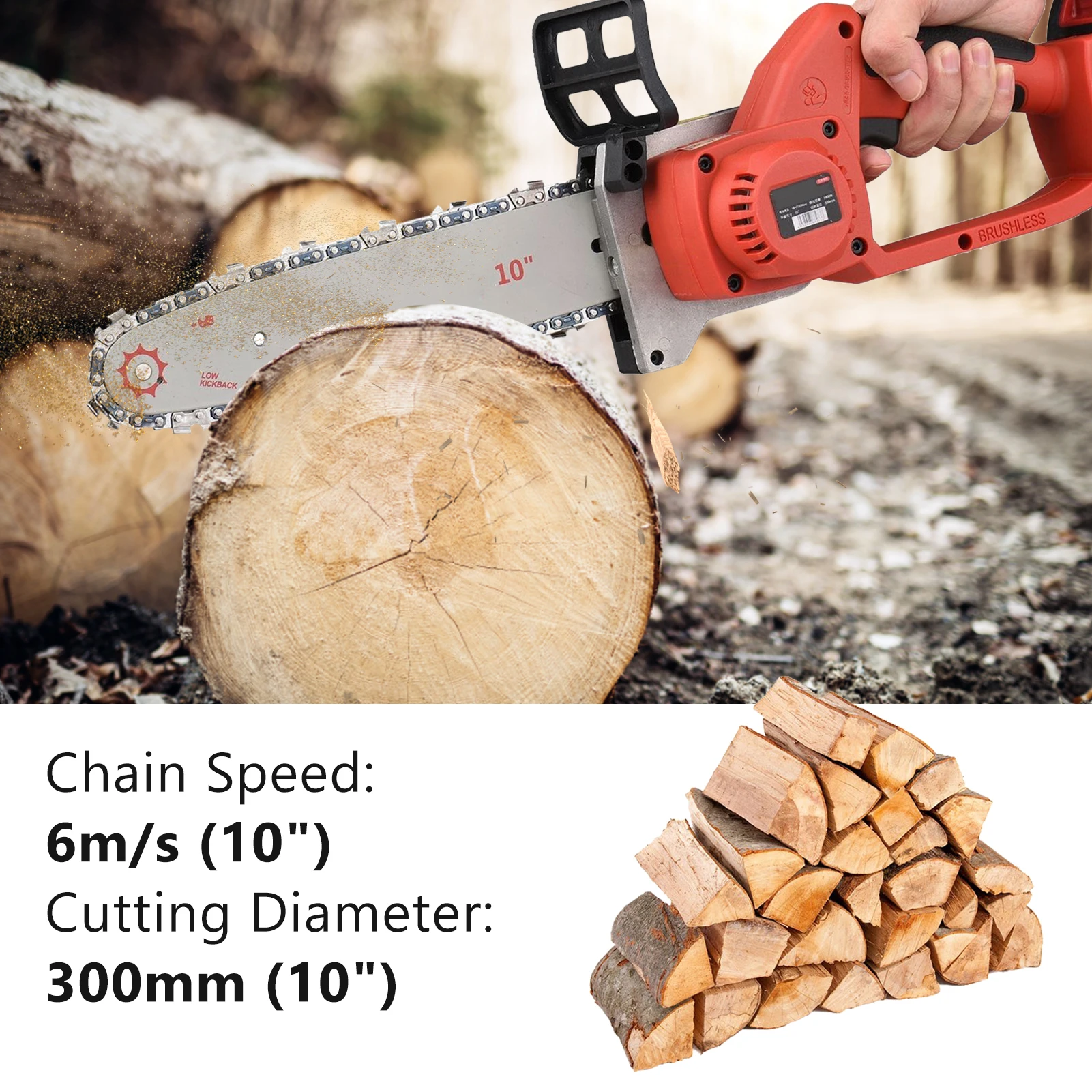 Мини-пила садовая аккумуляторная 21 в Ач |