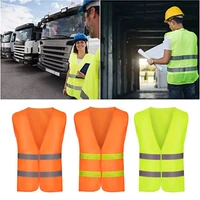 breathable vest night work security running cycling safety reflective vest