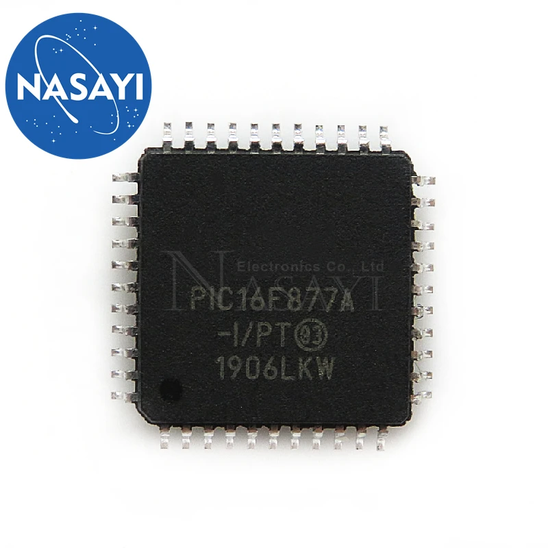 2 шт./лот PIC16F877A-I/PT PIC16F877A PIC16F877 16F877A QFP-44 новый оригинальный в наличии