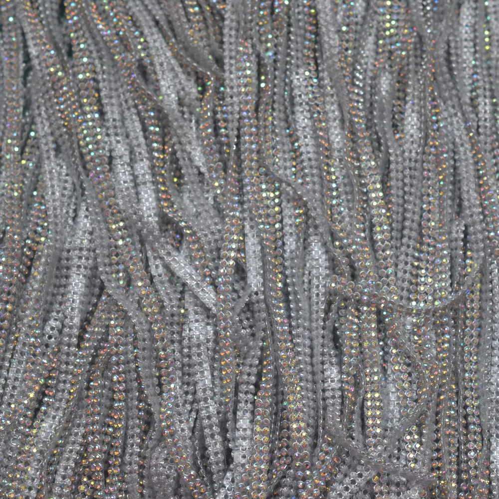 

5 шт., 2 ряда, блестящая ткань для рукоделия