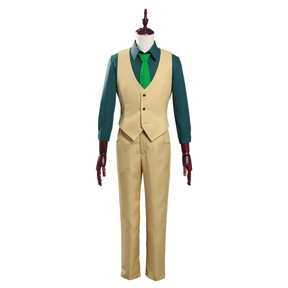 Аниме Kemono Jihen Kohachi Inugami Косплей Костюм Рубашка Broek Одежда Хэллоуин Карнавальный