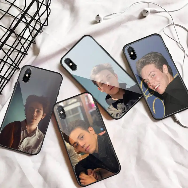 

Carl Shameless actor Phone Case Tempered glass For iphone 11 12 13 PRO MAX mini 6 7 8 plus X XS XR