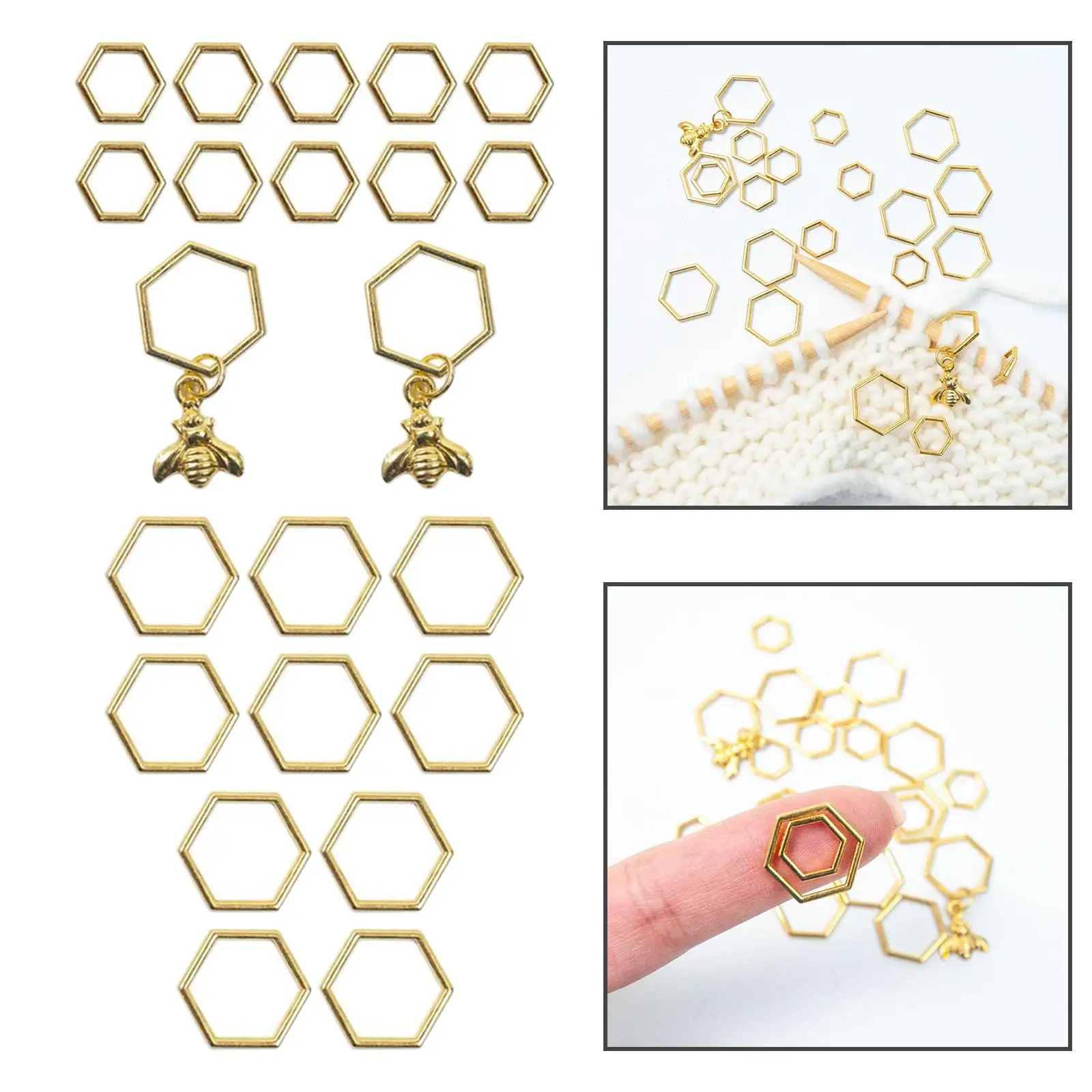 Crochet Clips Locking Stitch Markers For Knitting Craft Diy Art Buckle