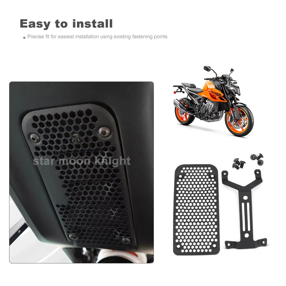 Защита выпрямителя для Duke 990 2024-аксессуары мотоциклов решетка защита обтекателя