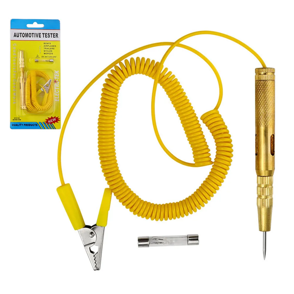 HpLive Автомобильный тестер напряжения 6-24В