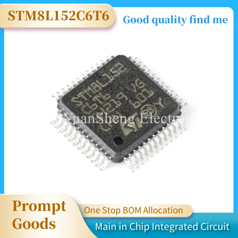 

STM8L052C6T6 STM8L151C4T6 STM8L151C6T6 STM8L151C8T6 STM8L152C4T6 STM8L152C6T6 STM8L152C8T6 STM8L052 STM8L152 STM8L STM IC MCU