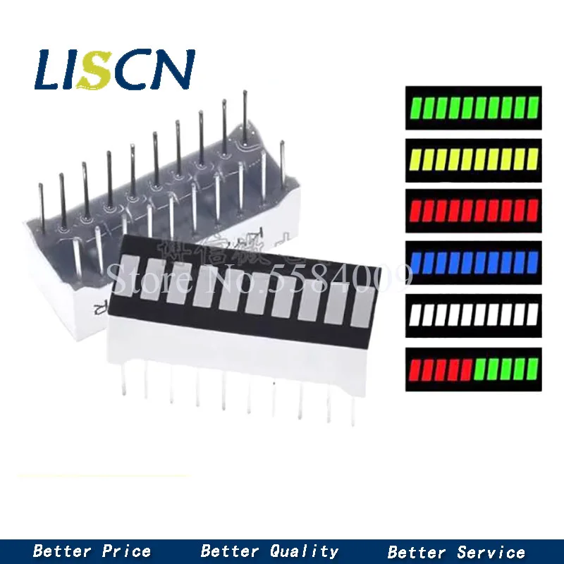 

5 шт. светодиодные цифровые трубки LISCN 2510SR/G 20PIN