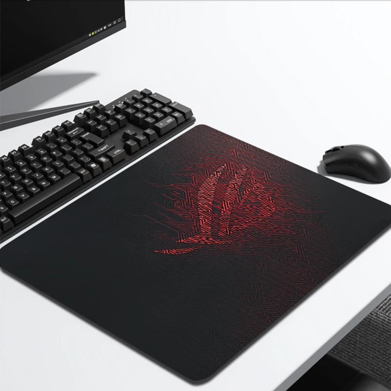 

Small Mousepad Asus Rog gaming accessories Mouse Pad Gamer Pc Keyboard Mouse Mat Rubber alfombrillas de ratón Laptop Mause Pad