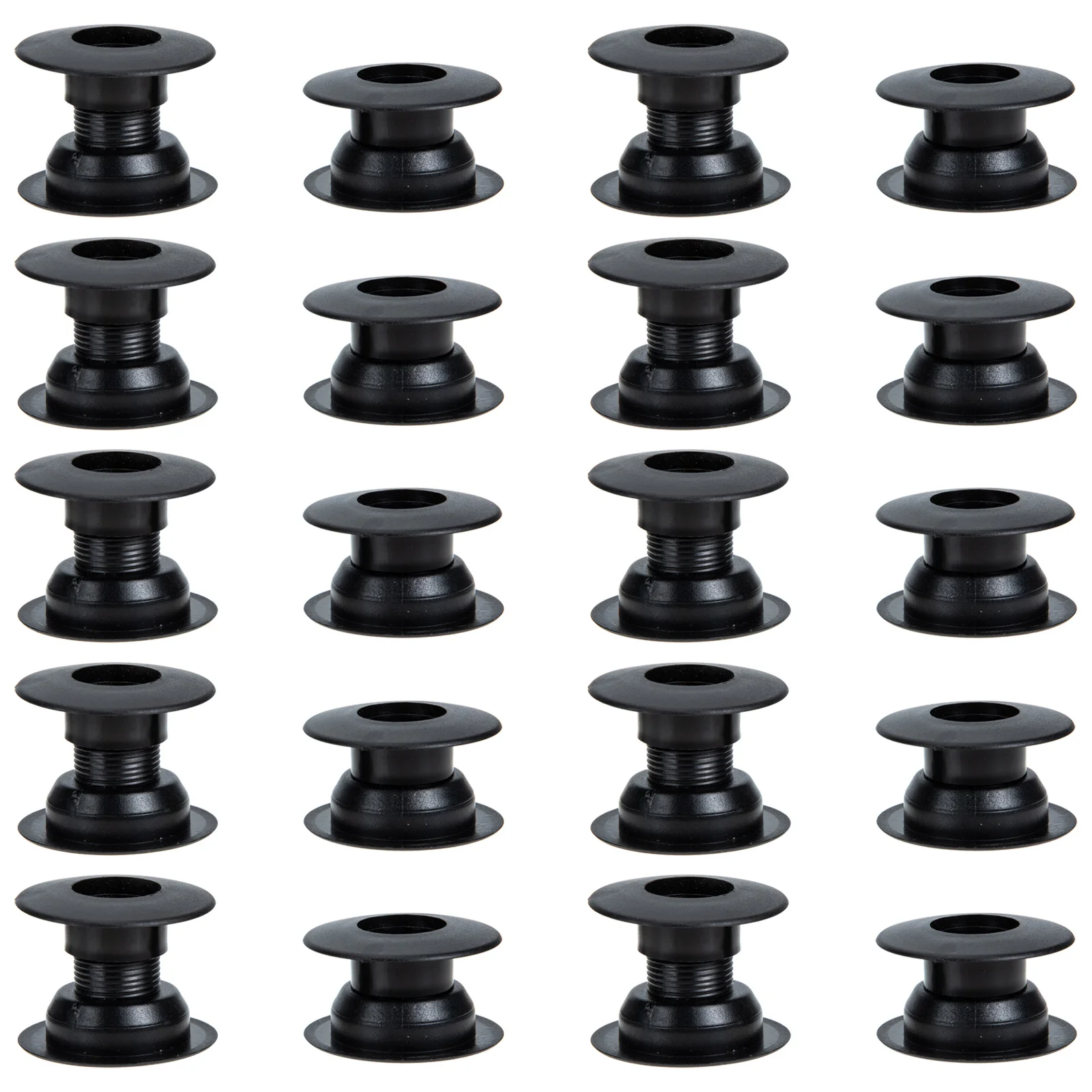 

10 Pairs Foosball Accessories Mechanic Table Football Bearing Plastic Bushings Universal Rod Bearings Supplies Shaft