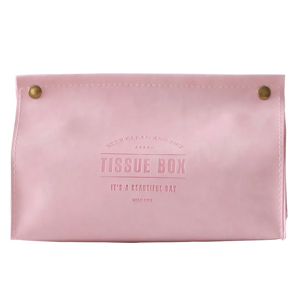 

Водонепроницаемый держатель для салфеток, коробка для салфеток из искусственной кожи, бумажный контейнер, органайзер для хранения салфето...