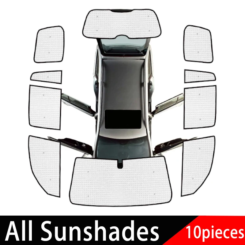 

Солнцезащитные козырьки для окон автомобиля для Toyota Land Cruiser LC200, аксессуары FJ200 J200 2008 ~ 20211, солнцезащитные чехлы на лобовое стекло автомобиля с защитой от УФ-лучей