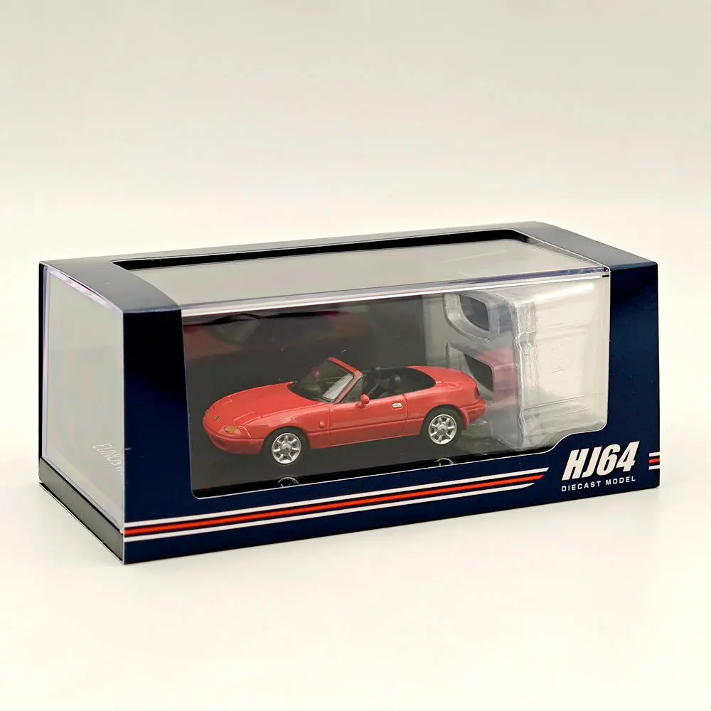 Коллекция 1/64 хобби Япония для EUNOS ROADSTER NA6CE с крышкой TONNEAU Red HJ642025AR литые модели