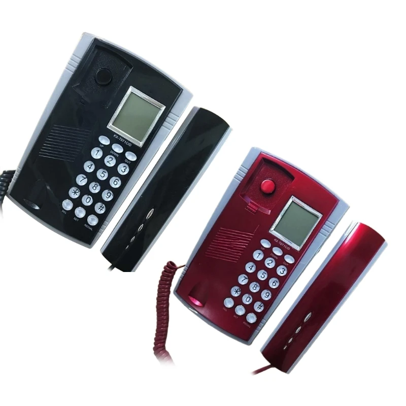 Поддержка стационарных телефонов Настенные и настольные телефоны с ЖК-дисплеем